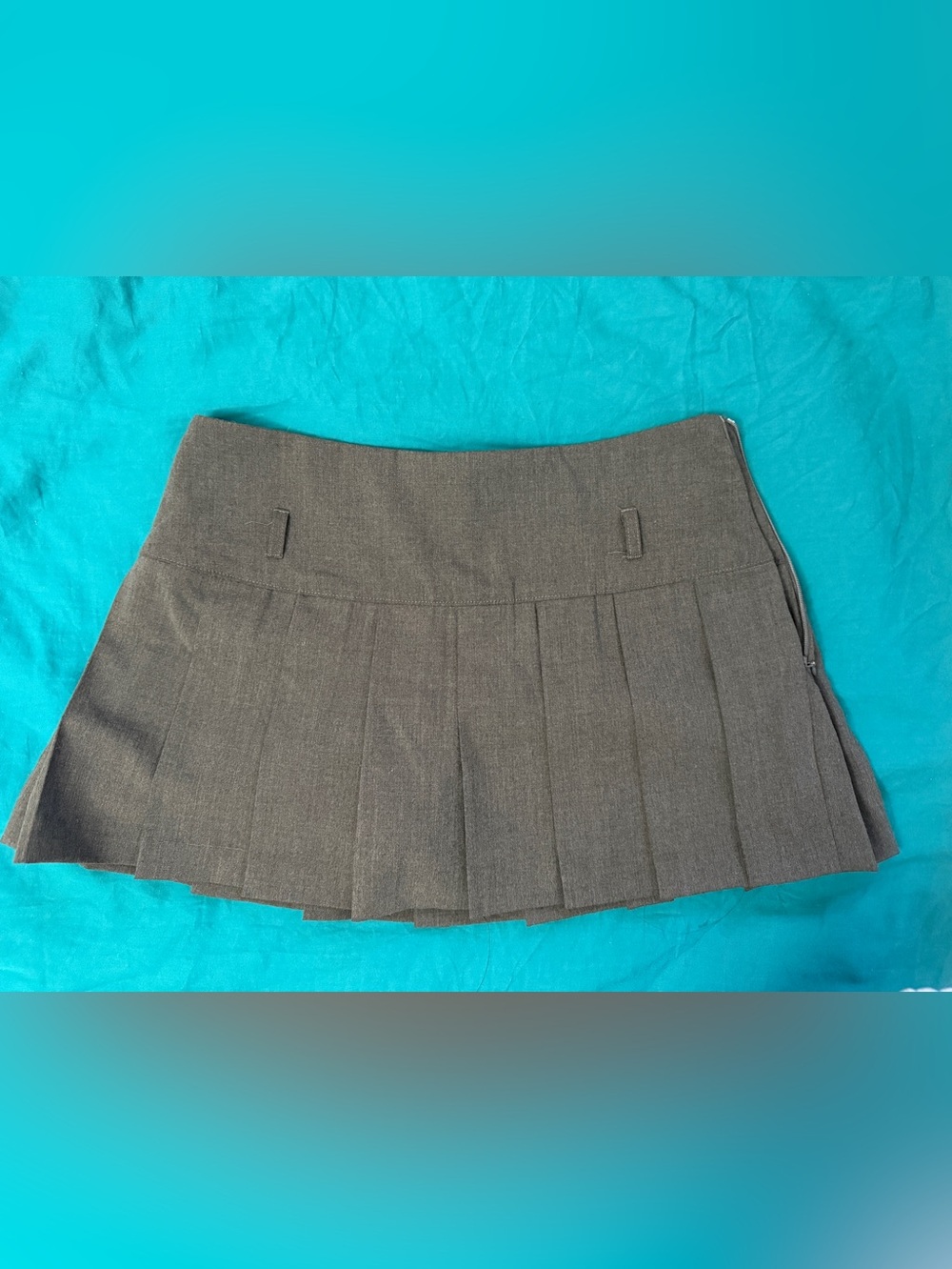 Zara skirt built in shorts skorts in dark gray color. Size S